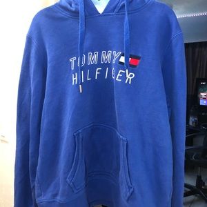 tommy hilfiger hoodie (blue)